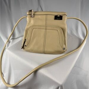 Tignanello Cream Crossbody Bag